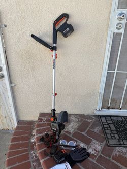 Wireless lawn edger It was used once