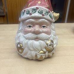 Santa Cookie Jar 