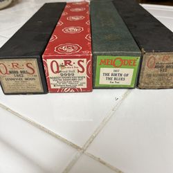 Player Piano Rolls (4)