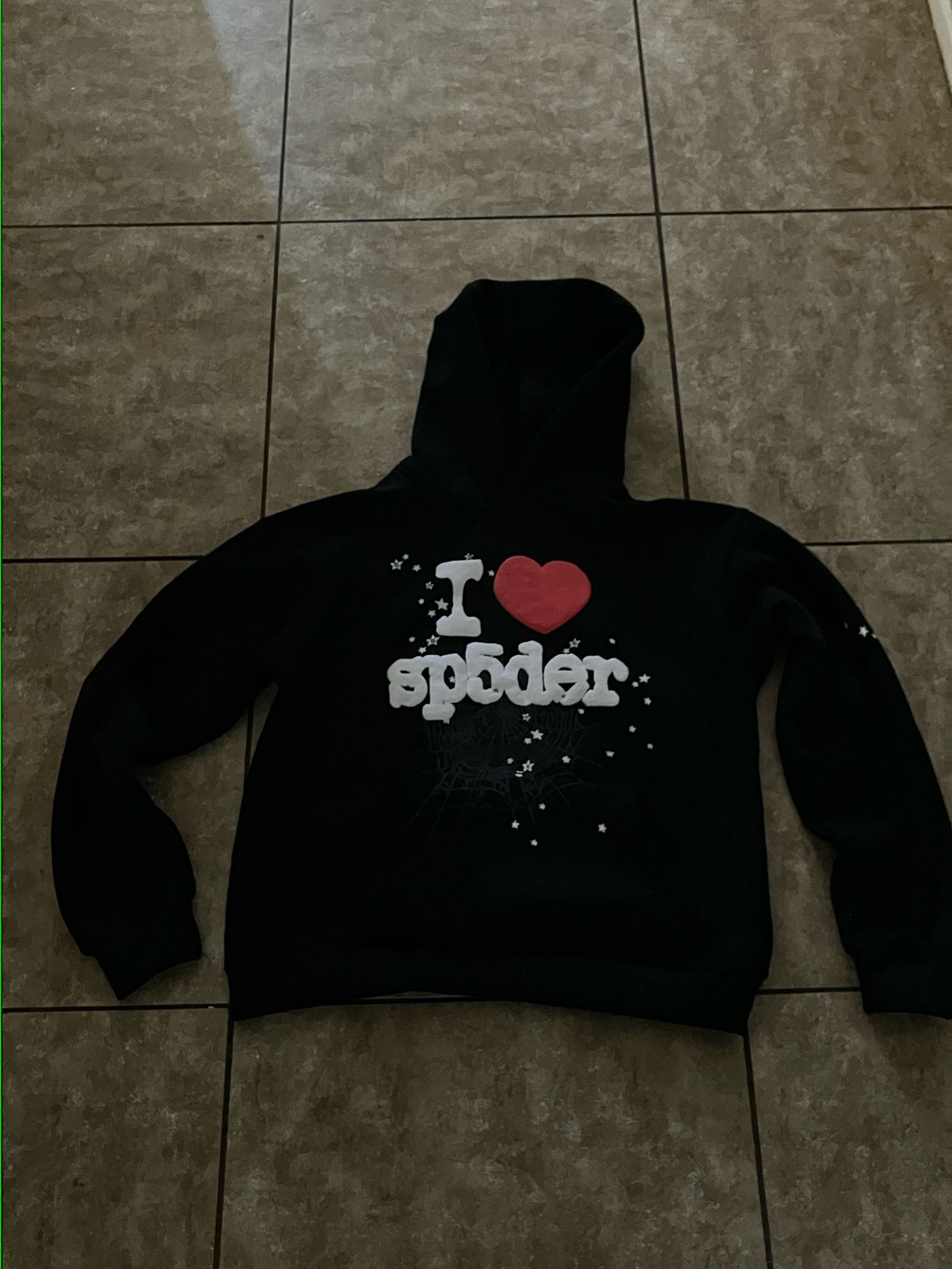 I Love Spider Hoodie Brand New REAL!!