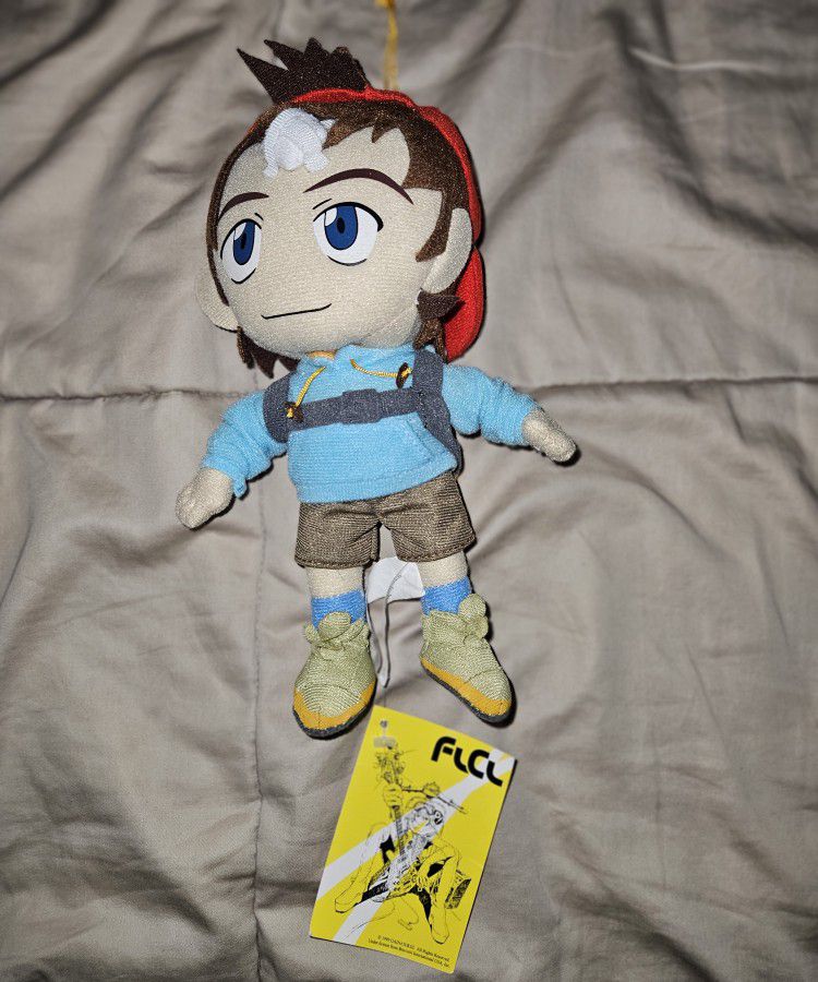 FLCL (Fooly Cooly) - Naota 8" Soft Doll Toys Anime New