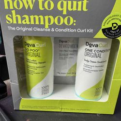 Diva Curl -  No-Poo Shampoo/Conditioner Starter Kit