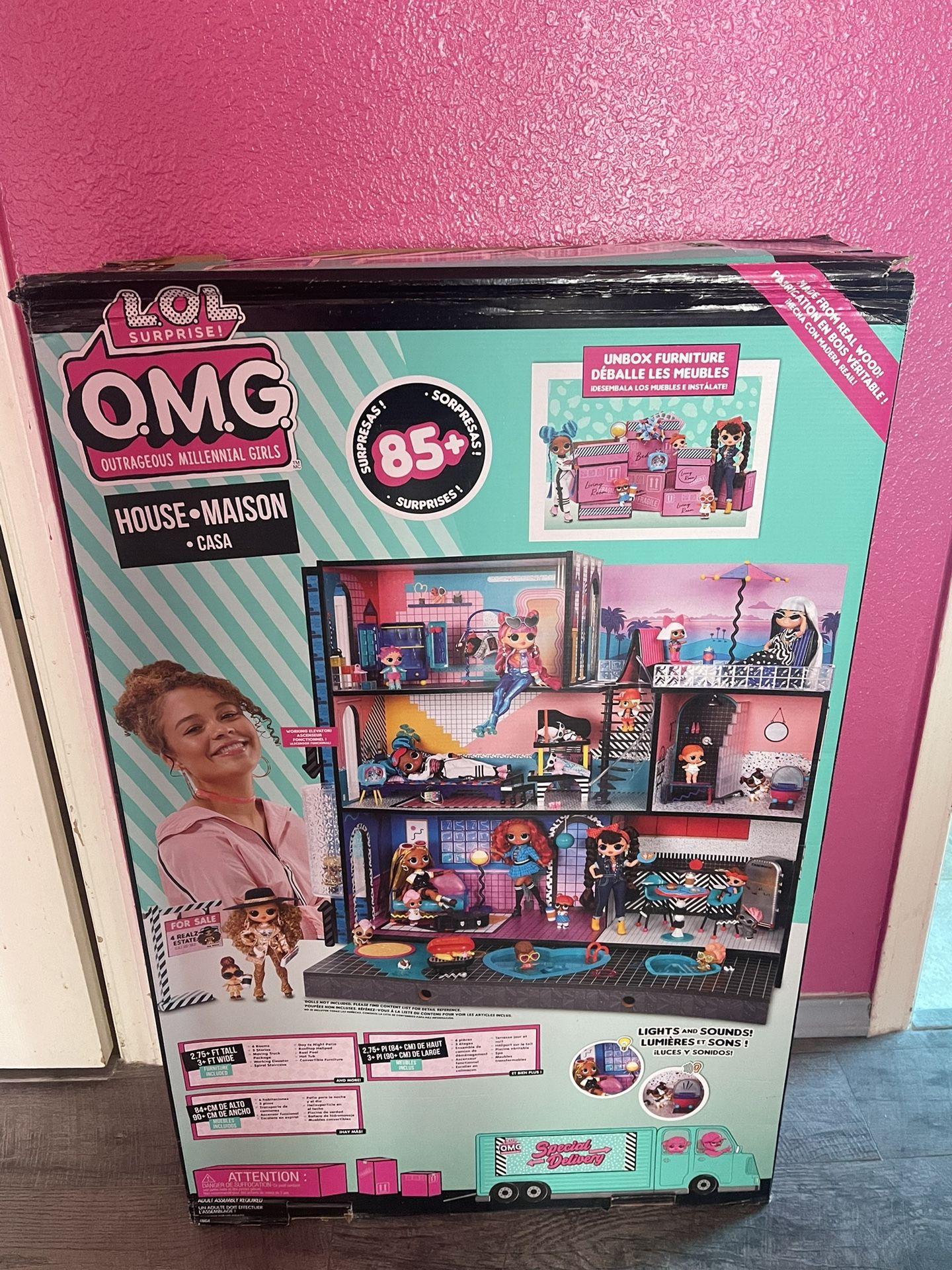 Lol Omg Lol Surprise House With New Family Of Surprises How Much