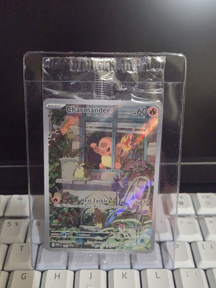 Charmander 044 Pokemon Center Exclusive Stamp SEALED