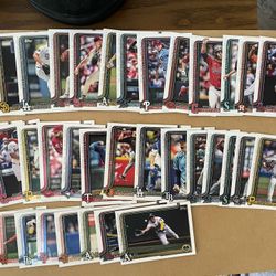 58 2025 Topps Baseball Cards. 35 Base, 10 Rookies, 13 Inserts. All NM/NM+ or Better.
