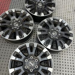 2017 Nissan Titan Pro-4x OEM Wheels