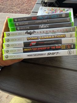 Xbox and Xbox one games