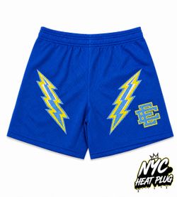 Eric Emanuel blue bolt lightning size L & XL