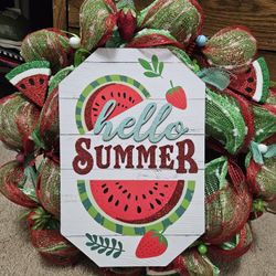 Hello Summer Wreath 