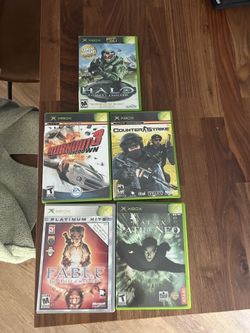 5 Original Xbox Games!