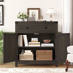 29.9'' W 2-Door Manufactured Wood Accent Cabinet