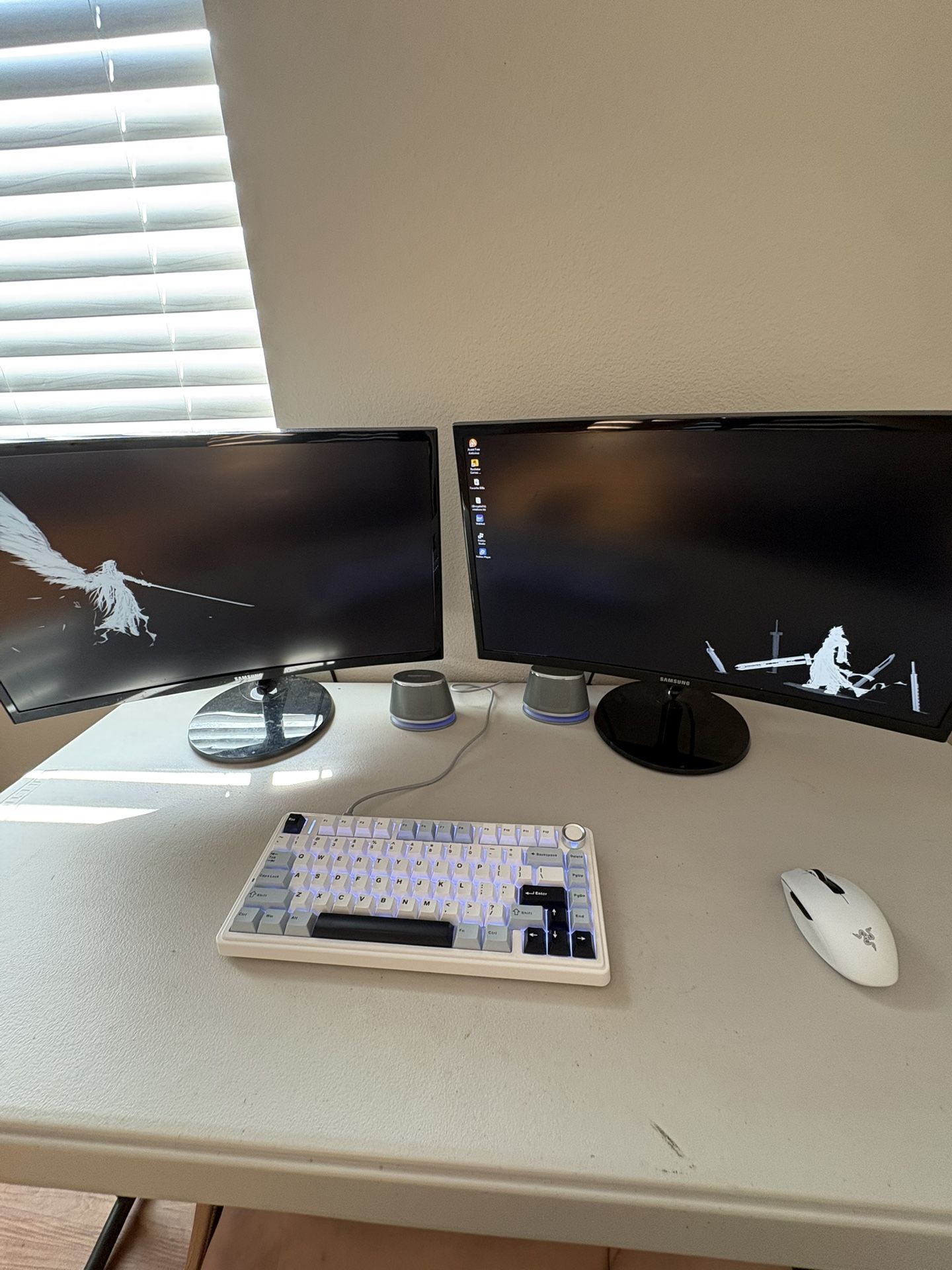 2 60mhz Monitors
