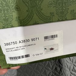 Tenis Gucci No Originales  G Mar 41