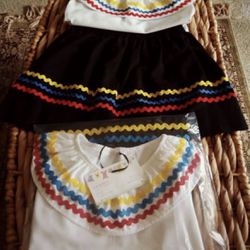Vestido de Colombiana - Ponchos Colombiano