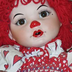 Authentic Original Vintage Style Numbered Vintage Marie Osmond Raggedy Ann & Andy Dolls