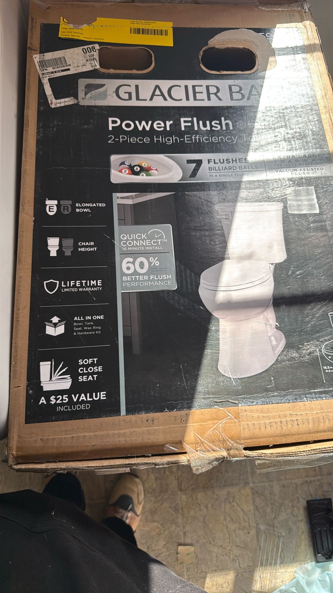 New Toilet Glacier Bay