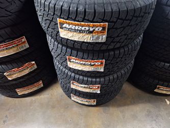 265/70R16 Arroyo Set of four New tires $580