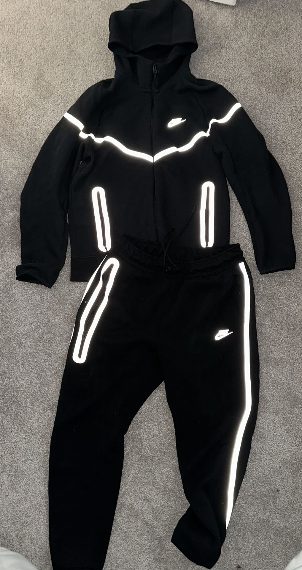Nike Tech Black Reflective