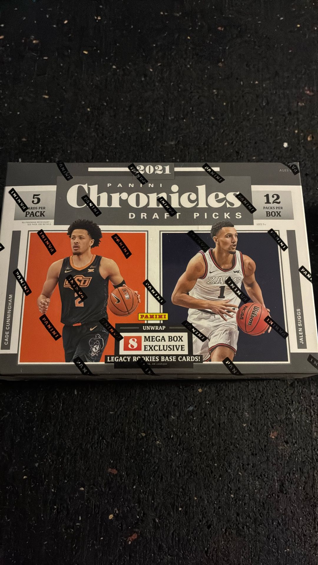 2021 Panini Chronicles NBA Draft Picks Sealed Mega Box