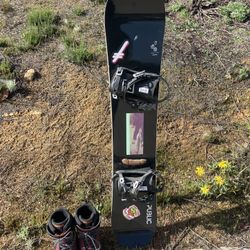 Snowboard/Boots Combo