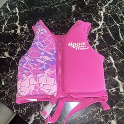 Swimming training vest