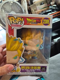 Super saiyan 2 goku glow chase funko pop