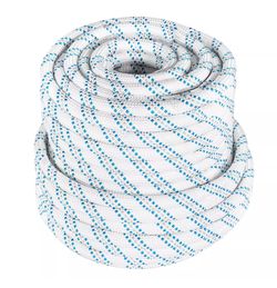 1" × 150' braided Rigging Line Double Braid Nylon Polyester Arborist Bull Rope Strap Tool Pulling hiking  Tree 