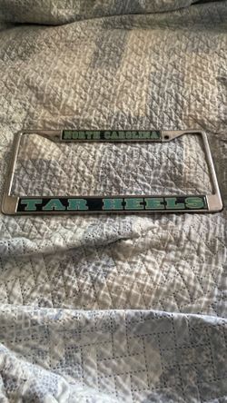 NC Tarheels License Frame