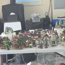 Christmas Village and Accessories