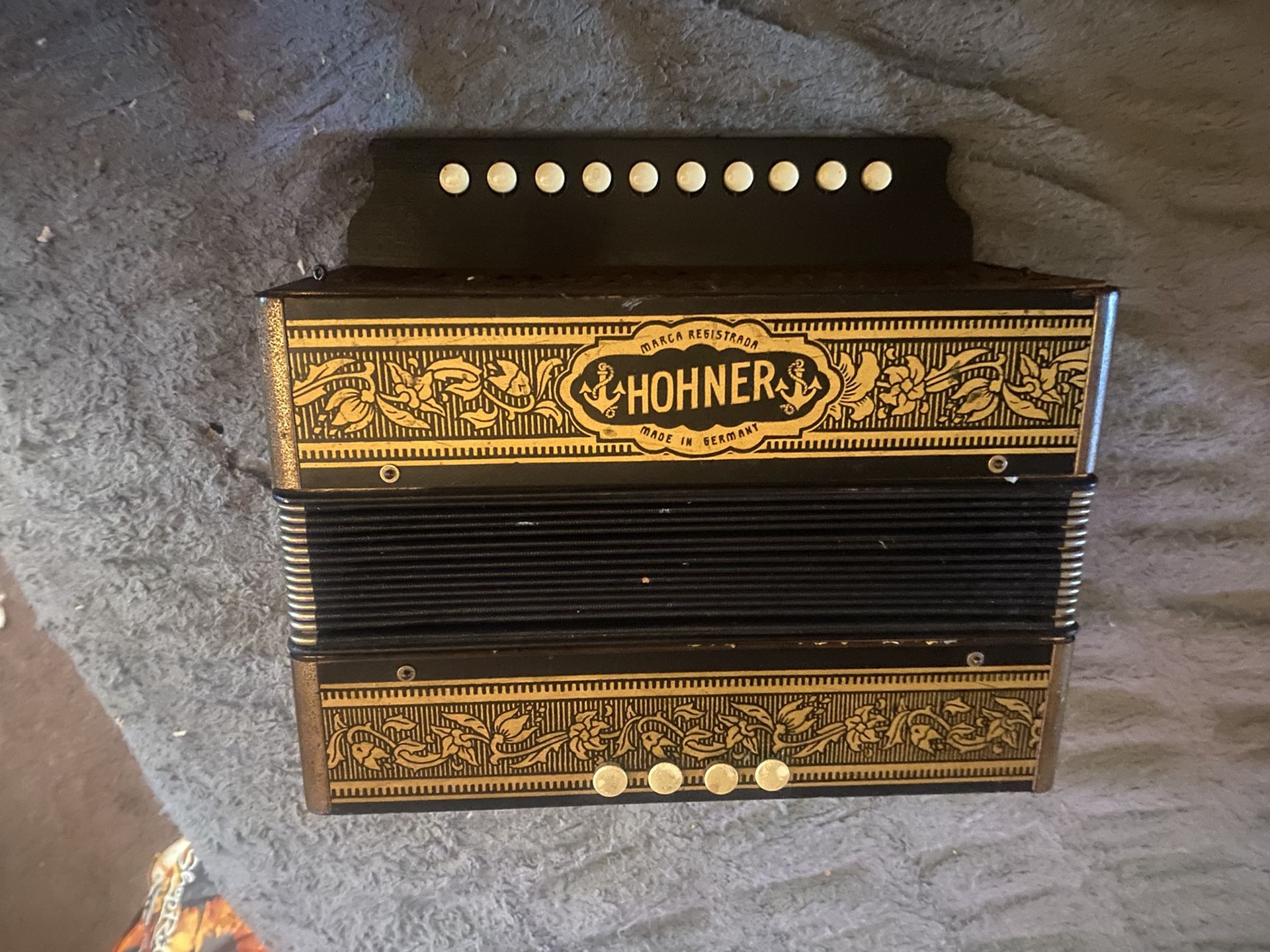 Antique Hohner Accordion