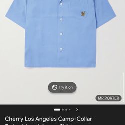 cherryLA  Button Up. Large. 