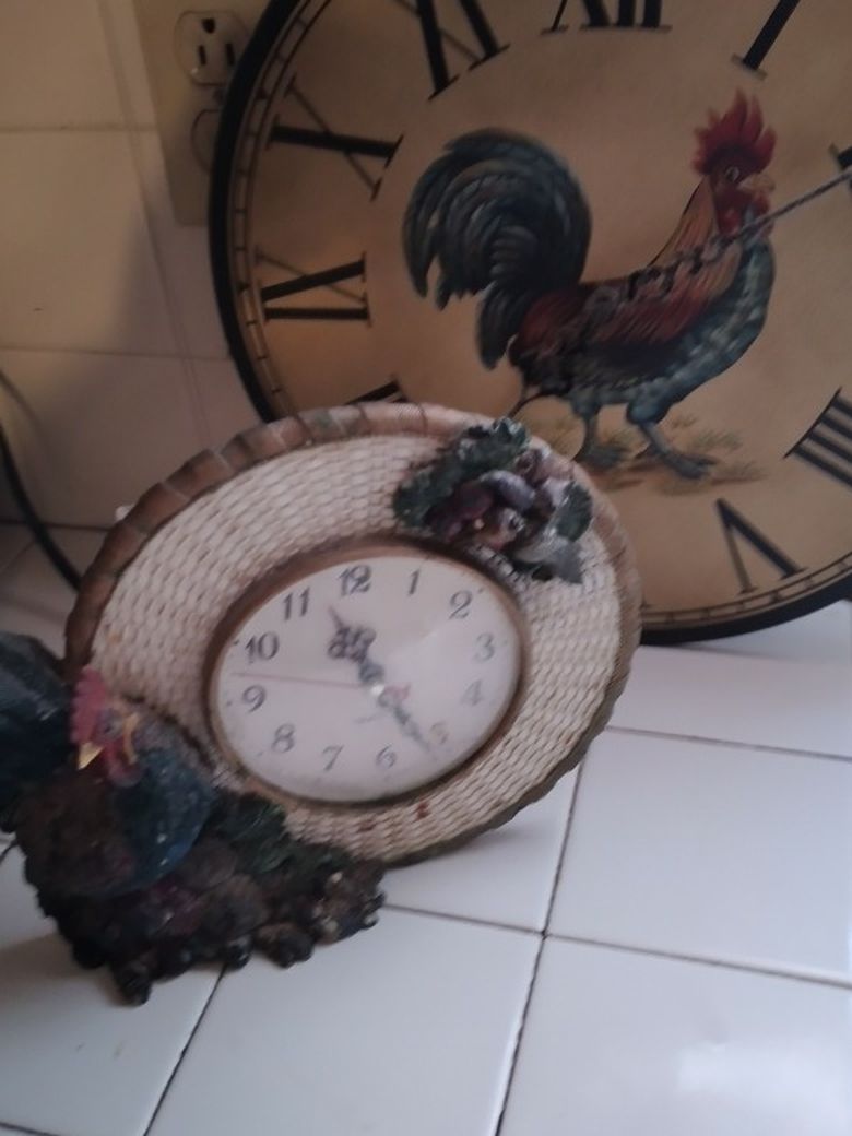 Rooster Clocks