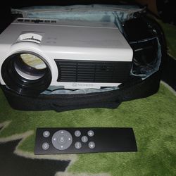 Bluetooth Projector And Projector Screen Included
