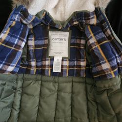 Carters 3T Winter Jacket