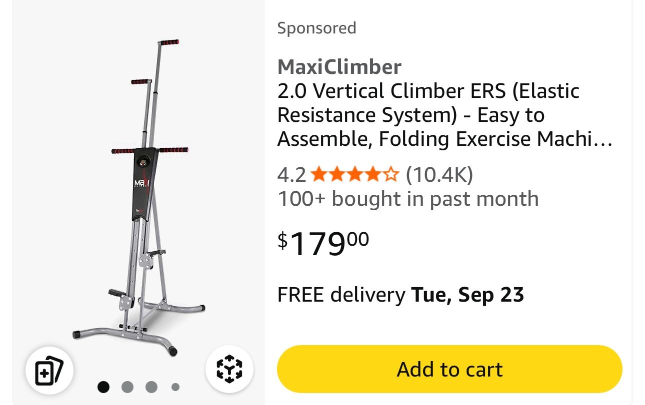 Maxi Climber exercise 