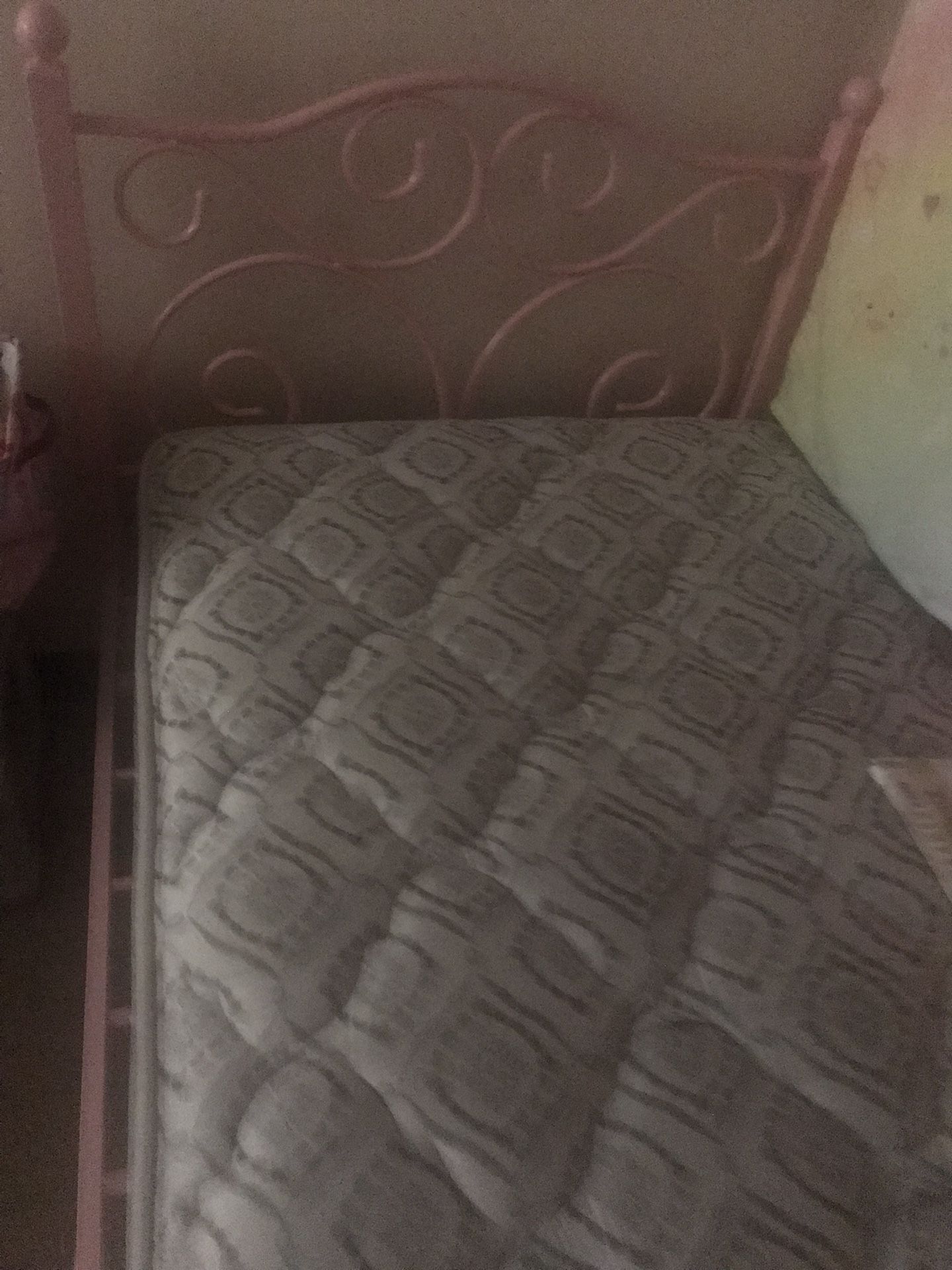 Twin Bed Frame With Or Without Mattress