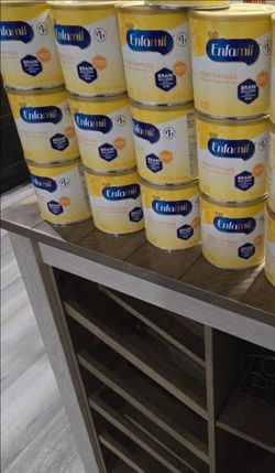 15 cans Of Enfamil milk