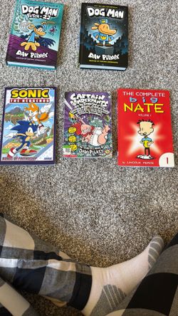 Three comic books