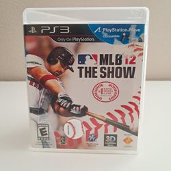 MLB 12 The Show PS3 Game