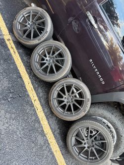 5x120 wheels with tires