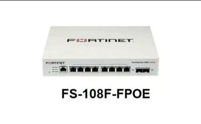 BRAND NEW FORTINET FortiSwitch 108F-FPOE Switch