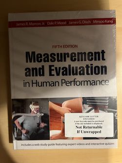 Measurement And Evaluation In Human Performance