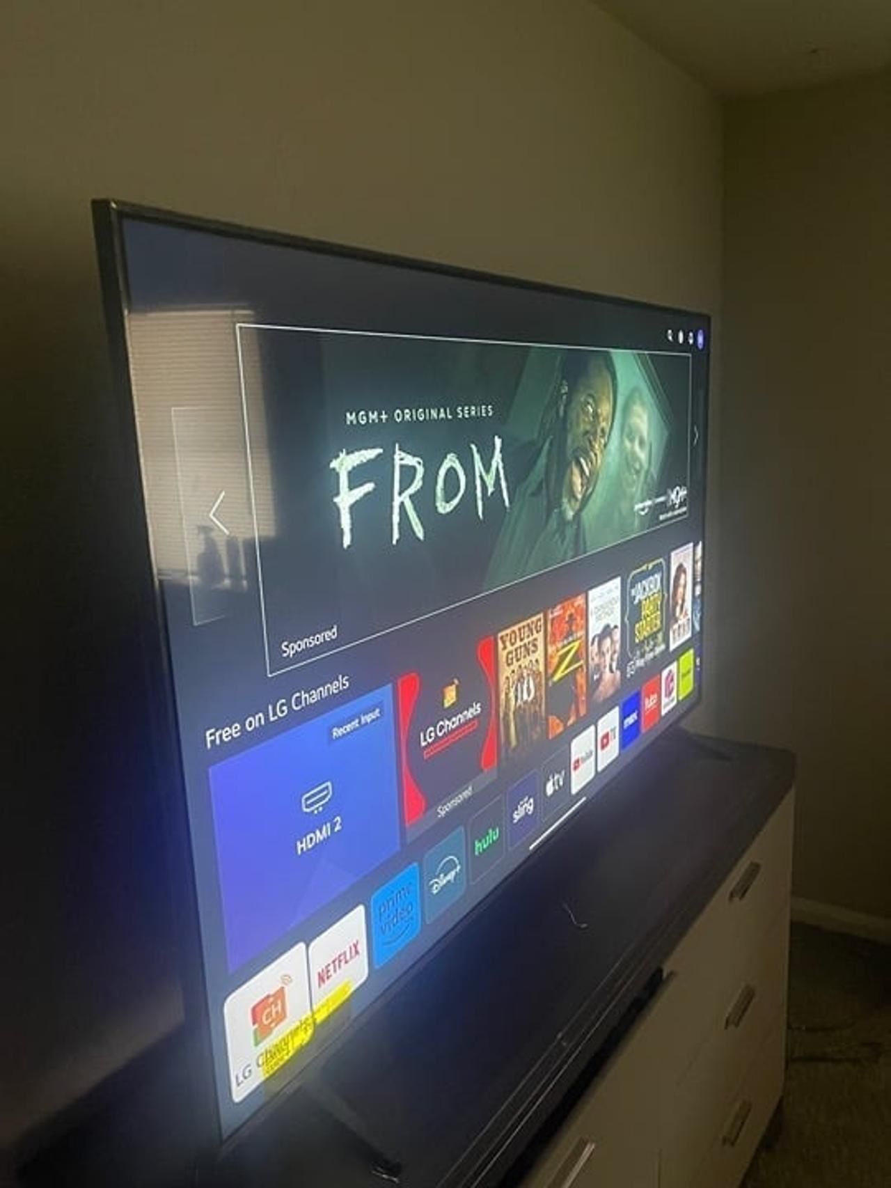 75 Inch LG Smart TV For Sale 