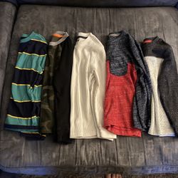 25 Long Sleeve Boy Shirts Size XS