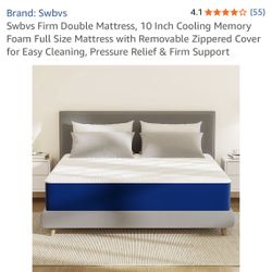 10" Hybrid Mattress (Full Size) -$30