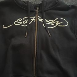 Edhardy crop hoodie