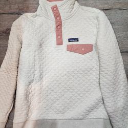 Women Patagonia Quilted Top Snap  S Small