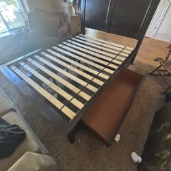 Ashley Queen Bedroom Set Sleigh Storage Bed Dresser Nightstand