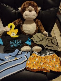 Build A Bear Chimp Monkey Plush