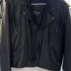 Jacket Leather.  Size. Large